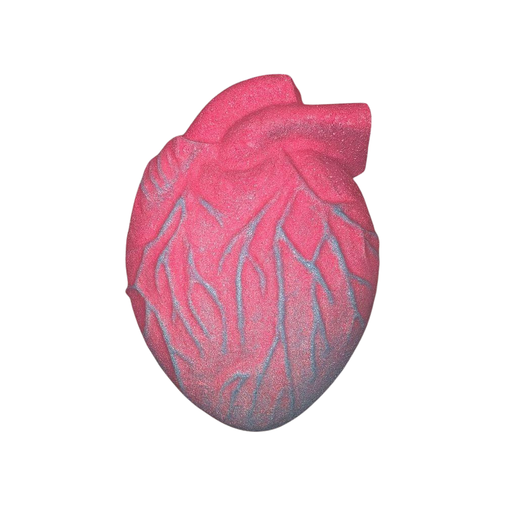 Anatomical Heart Bathbomb