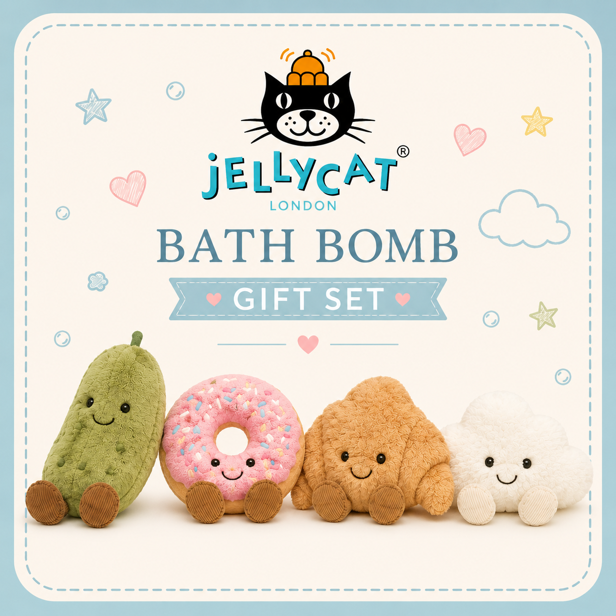 Jelly Cat Bath Bomb Box Set