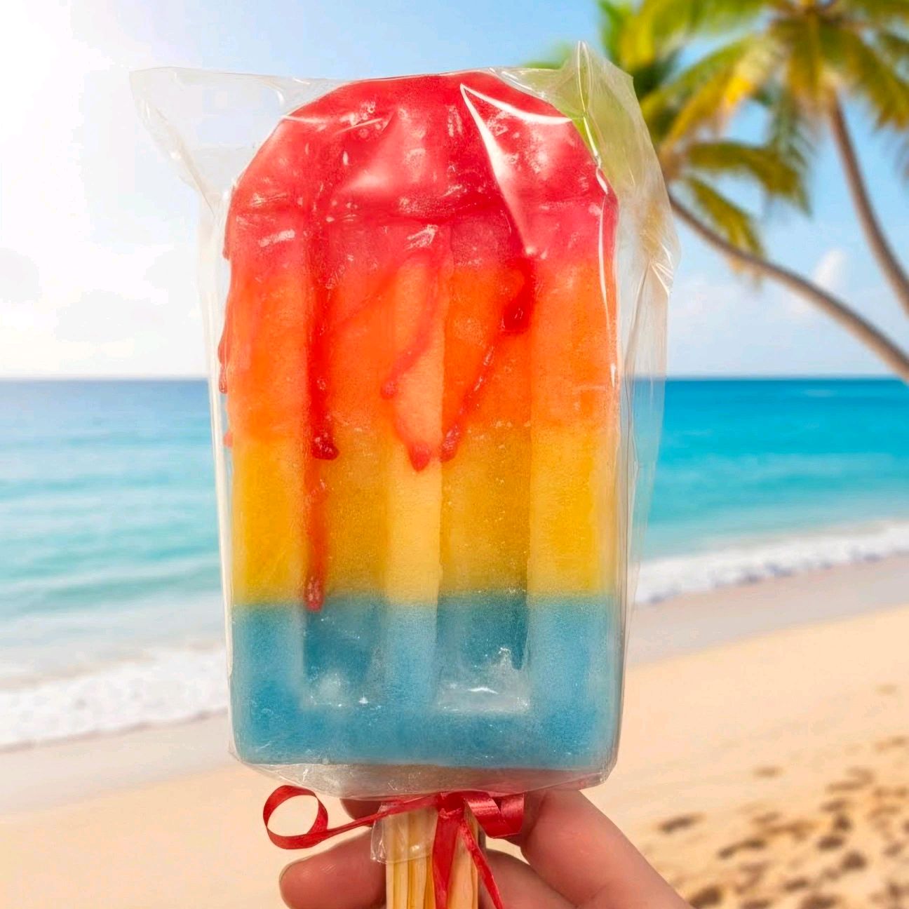 Ice Lolly Soap Sponge