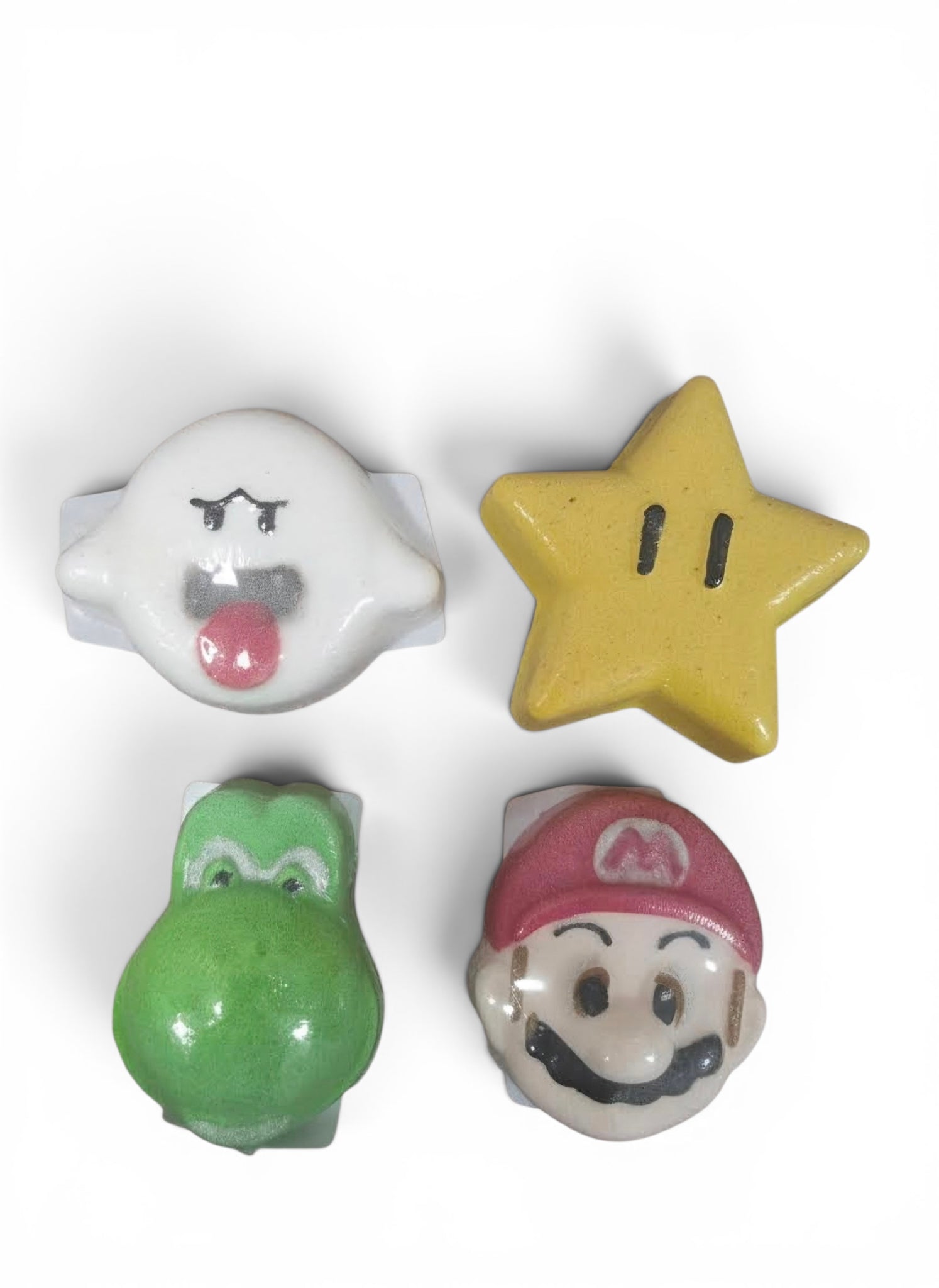 Mini Mario Inspired Bath Bombs